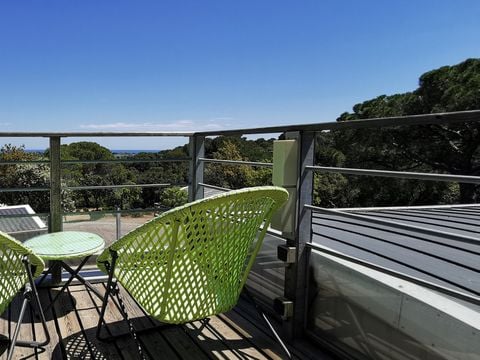 MOBILHOME 4 personnes -  Cap Deseo confort  34 m² Vue Mer et Jacuzzi 3/4 pers