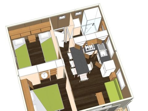 CHALET 5 personnes - Confort plus