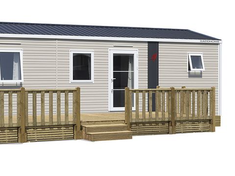 MOBILHOME 4 personnes - Mobil-home "EVASION" 2 chambres grands espaces et grand jardin (Accessible aussi en PMR)