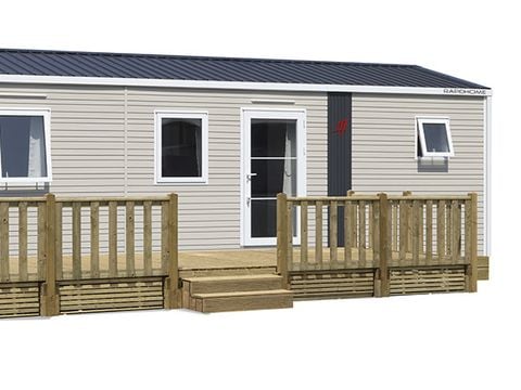 MOBILHOME 4 personnes - Mobil-home "EVASION" 2 chambres grands espaces et grand jardin (Accessible aussi en PMR)