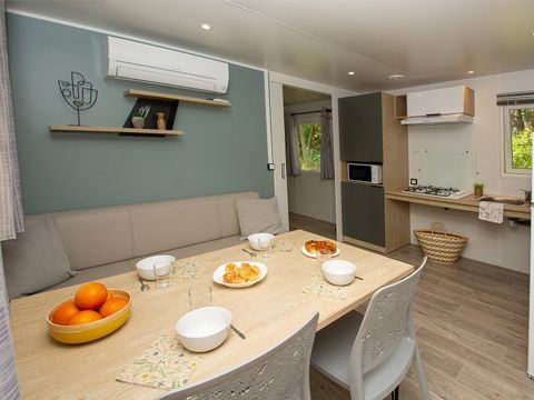 MOBILHOME 4 personnes - Mobil-home "EVASION" 2 chambres grands espaces et grand jardin (Accessible aussi en PMR)