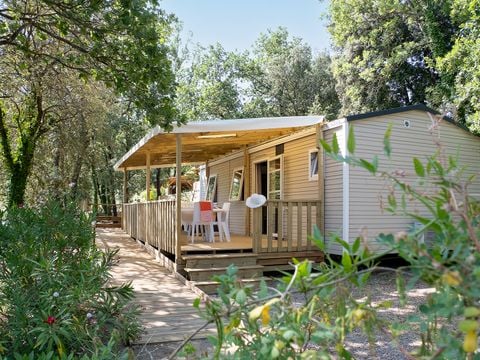 MOBILHOME 4 personnes - Mobil-home "EVASION" 2 chambres grands espaces et grand jardin (Accessible aussi en PMR)