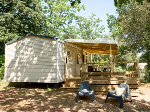 MOBILHOME 4 personnes - Mobil-home "EVASION" 2 chambres grands espaces et grand jardin (Accessible aussi en PMR)