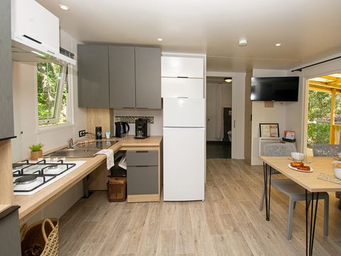 MOBILHOME 4 personnes - Mobil-home "EVASION" 2 chambres grands espaces et grand jardin (Accessible aussi en PMR)
