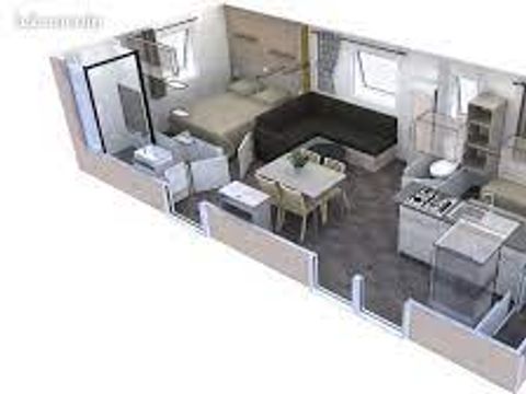 Mobilhome 4 personnes - Mobile Home Evo 29 ( année 2022)