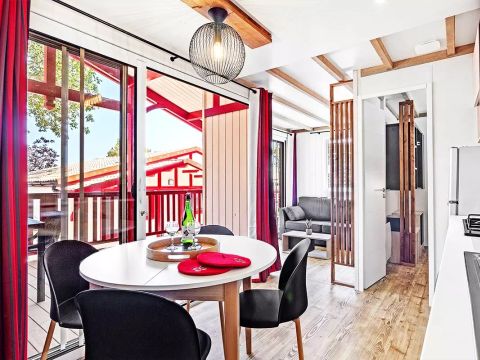 CHALET 5 personnes - Basque Belharra 3 Pièces 5 Personnes Climatisé + TV