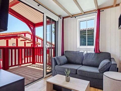 CHALET 5 personnes - Basque Belharra 3 Pièces 5 Personnes Climatisé + TV