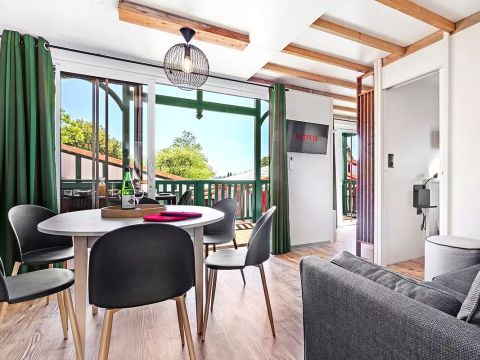 CHALET 4 personnes - Basque Belharra 4 Pièces 4 Personnes Climatisé + TV
