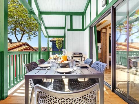 CHALET 4 personnes - Basque Belharra 4 Pièces 4 Personnes Climatisé + TV