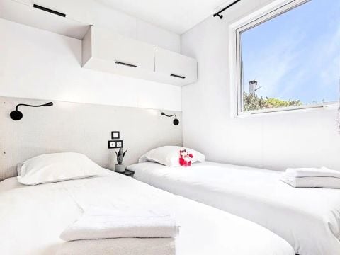 Mobilhome 6 personnes - Cottage Ilbarritz 4 Pièces 6 Personnes Climatisé + TV 2sdb