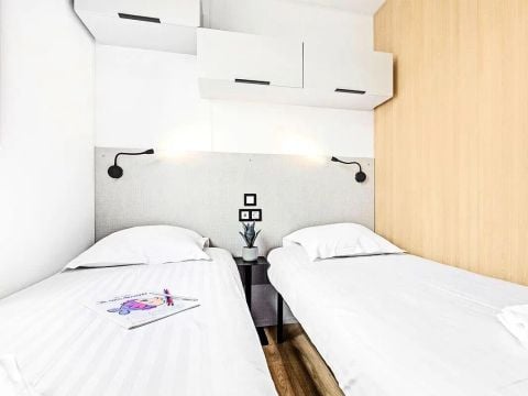 Mobilhome 6 personnes - Cottage Ilbarritz 4 Pièces 6 Personnes Climatisé + TV 2sdb