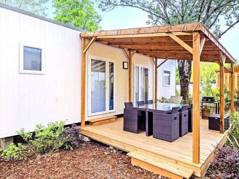 Mobilhome 6 personnes - Cottage Ilbarritz 4 Pièces 6 Personnes Climatisé + TV 2sdb