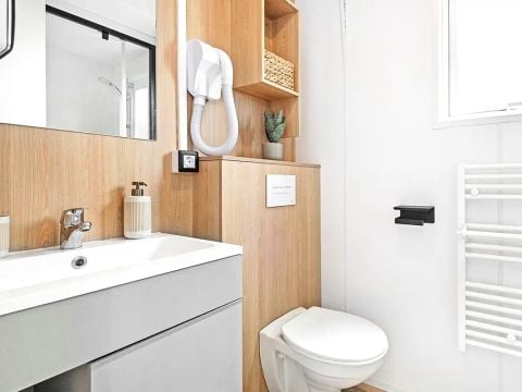 Mobilhome 10 personnes - Cottage Ibardin 6 Pièces 10 Personnes Climatisé + TV