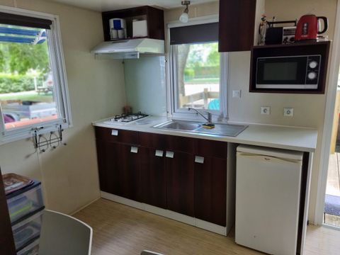 MOBILHOME 2 personnes - Ophéa - 1 chambre - 18m² -