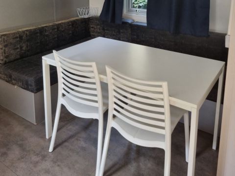 MOBILHOME 4 personnes - Cottage Bois Confort - 2 chambres - clim - 25m² -