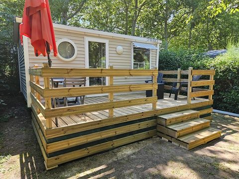 MOBILHOME 3 personnes -  O'HARA 504 1 chambre 2/3 Personnes avec Clim