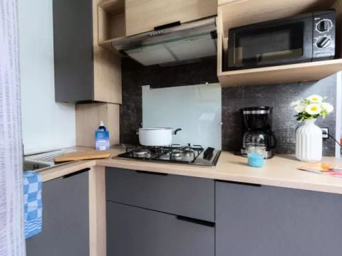 MOBILHOME 5 personnes - Mobil-Home Confort 3 Pièces 5 Personnes + TV