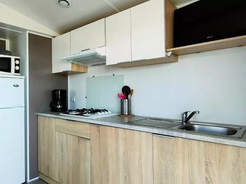 MOBILHOME 4 personnes - California Standard 3 Pièces 4 Personnes Climatisé + TV