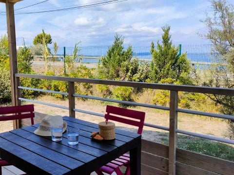 MOBILHOME 4 personnes - California Standard 3 Pièces 4 Personnes Climatisé + TV