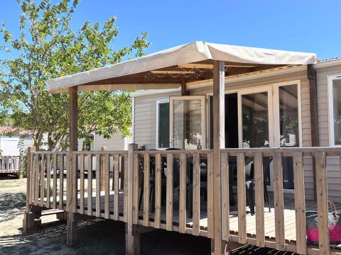 MOBILHOME 6 personnes - Mobil-home Arizona Standard 4 Pièces 6 Personnes Climatisé + TV