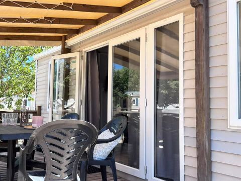 MOBILHOME 6 personnes - Mobil-home Arizona Standard 4 Pièces 6 Personnes Climatisé + TV