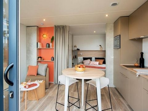 MOBILHOME 2 personnes - COTTAGE PREMIUM SPA SOMAIL 21 m² 1 ch 1 sdb B