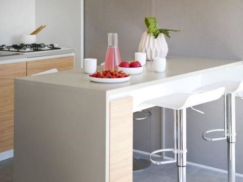 MOBILHOME 6 personnes - COTTAGE MERISE 28 m² 2 CHAMBRES B