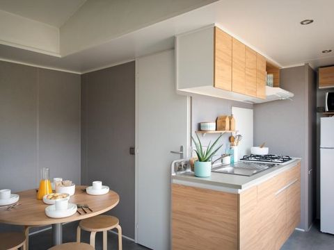 MOBILHOME 6 personnes - COTTAGE AMARENA 34 m² 3 CHAMBRES B