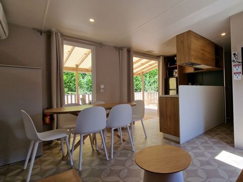 MOBILHOME 6 personnes - COTTAGE PREMIUM ESPINOUSE 40 m² 3 ch 2 sdb B