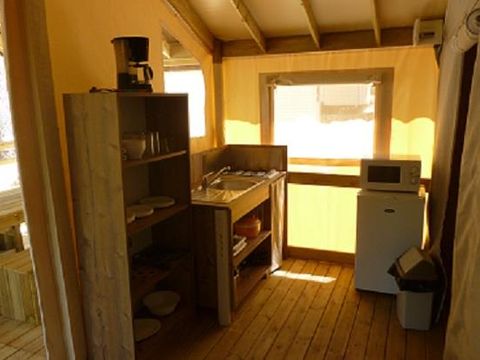 LODGE 5 personnes - Cabane Lodge SAHARI Confort 25m² - 2 chambres