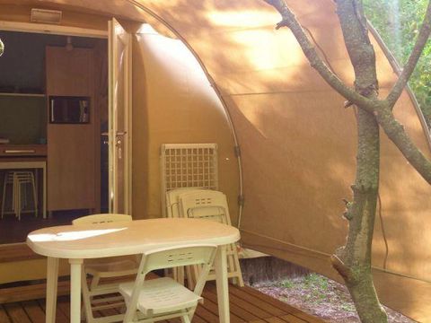MOBILHOME 4 personnes - Le Coco 2 chambres 16m² sans sanitaire (2 adultes maxi - animaux interdits - non fumeur)