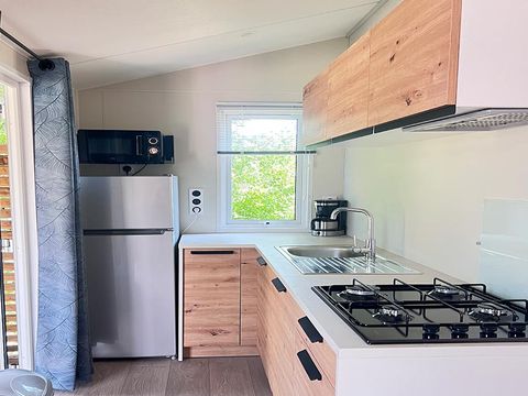 MOBILHOME 6 personnes - Quinson - 33m² - 3 chambres + TV + A/C