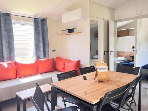 MOBILHOME 6 personnes - Quinson - 33m² - 3 chambres + TV + A/C