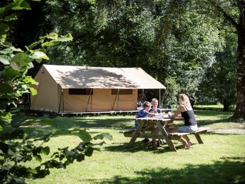 TENTE TOILE ET BOIS 4 personnes - Tente Ponza