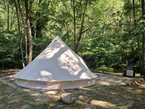 TENTE TOILE ET BOIS 4 personnes - Tente Lodge max 4pers (3 adultes max)