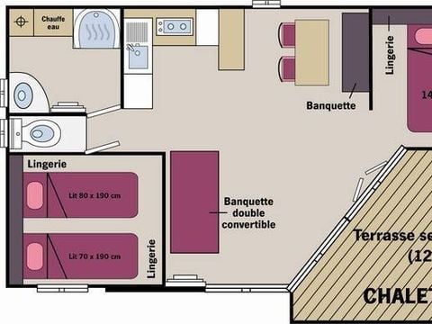 CHALET 6 personnes - Fabre