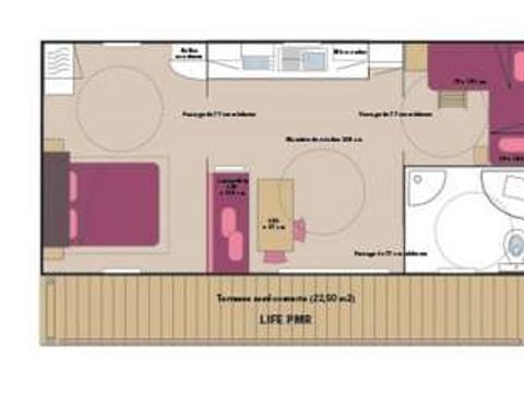 MOBILHOME 6 personnes - Life PMR