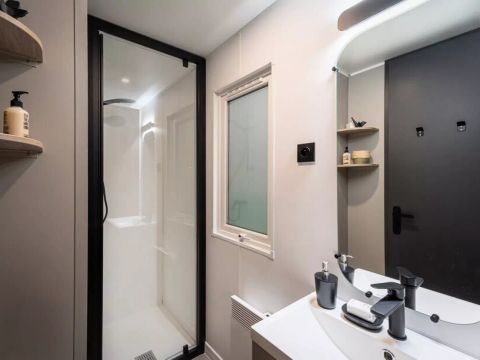MOBILHOME 4 personnes - Mobil-Home Premium 3 Pièces 4 Personnes + TV