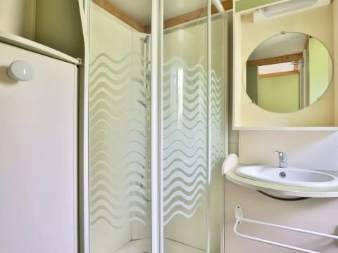 MOBILHOME 5 personnes - Mobil-Home Forêt L 3 Pièces 5 Personnes + TV