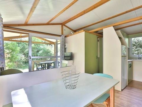 MOBILHOME 5 personnes - Mobil-Home Forêt L 3 Pièces 5 Personnes + TV