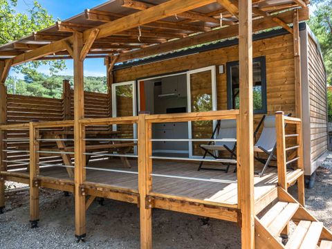 CHALET 2 personnes - Cottage hôtelier 1 chambre - Climatisation