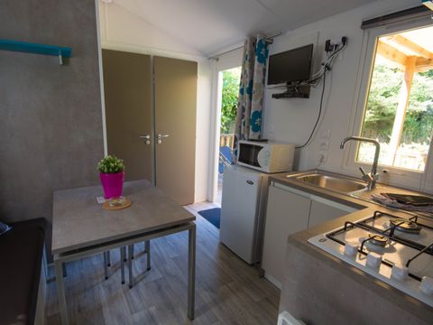 MOBILHOME 4 personnes - Terasse