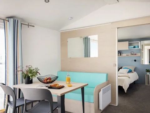 MOBILHOME 4 personnes - Cottage PMR adapté pour personnes à mobilité réduite - 30m² - 2 chambres