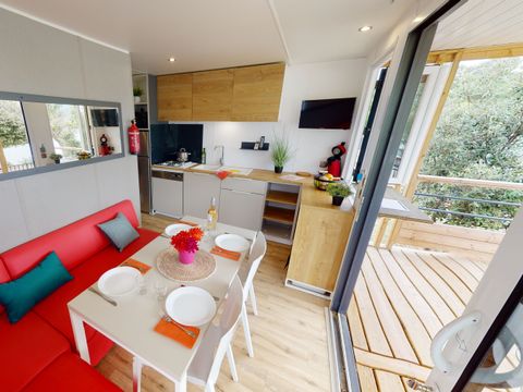 MOBILHOME 4 personnes - Cottage Premium - 27m² - 2 Chambres
