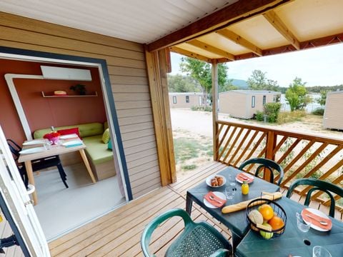 MOBILHOME 4 personnes - Cottage Etang - 27m² - 2 chambres