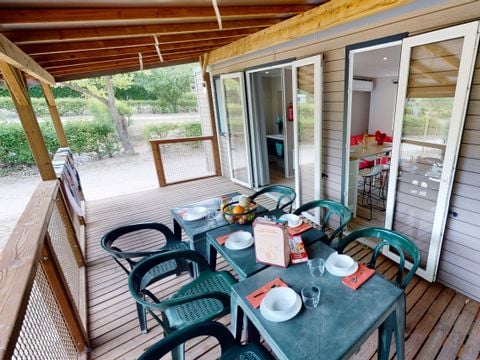 MOBILHOME 6 personnes - Cottage Provence - 33m² - 3 chambres