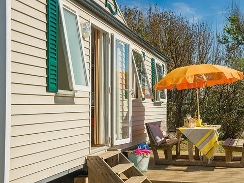 MOBILHOME 6 personnes - Classique | 3 Chambres | 6 Couchages | Terrasse | 1 Salle de bain | Climatisation | TV MOBILHOME 6 personnes - Classique | 3 Chambres | 6 Couchages | Terrasse | 1 Salle de bain | Climatisation | TV