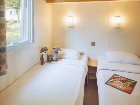 MOBILHOME 7 personnes - Premium 3 chambres Lounge sans TV 