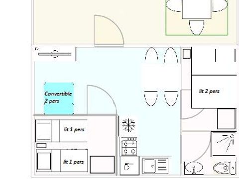 CHALET 4 personnes - Grand Confort