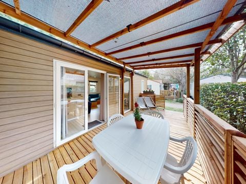 MOBILHOME 4 personnes - "GRAND STANDING" - 2 CHAMBRES